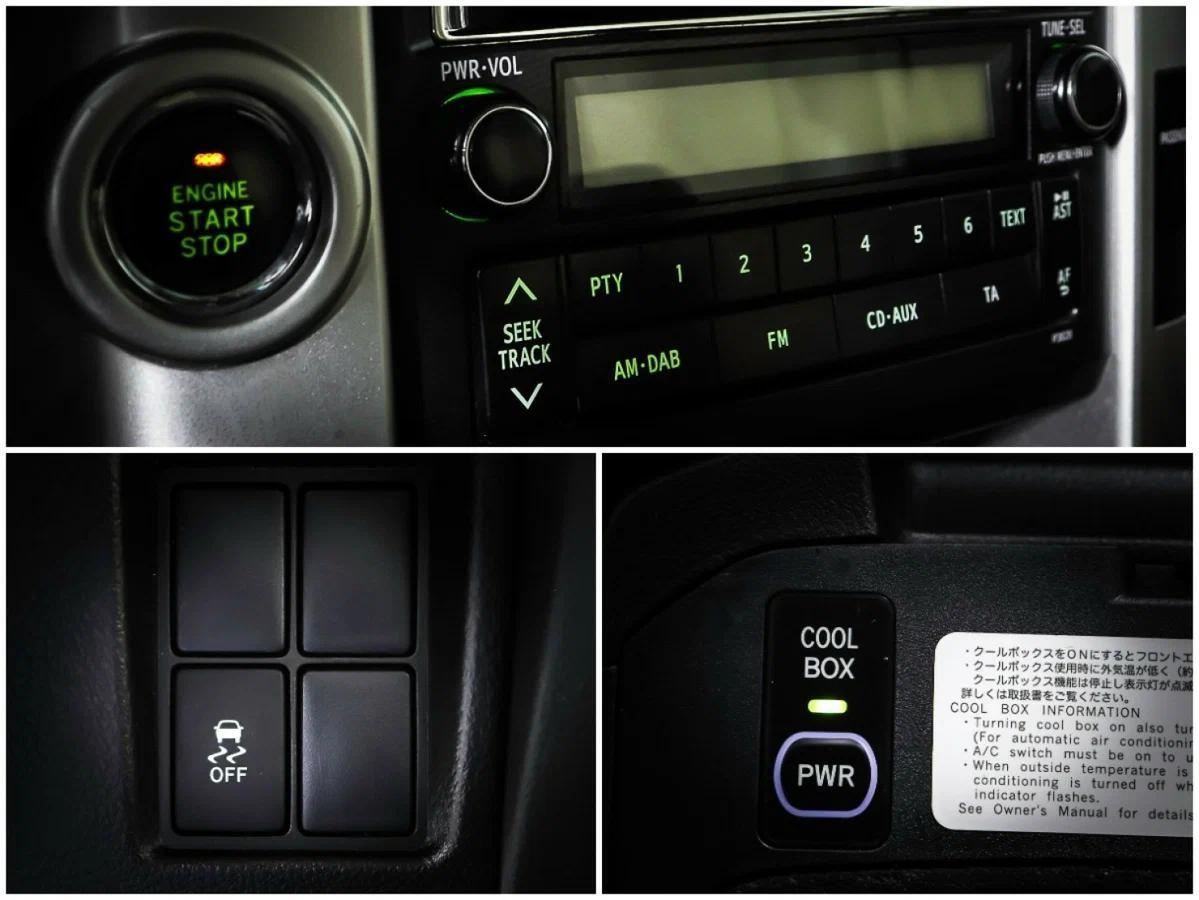 Toyota Land Cruiser Prado 2010, белый