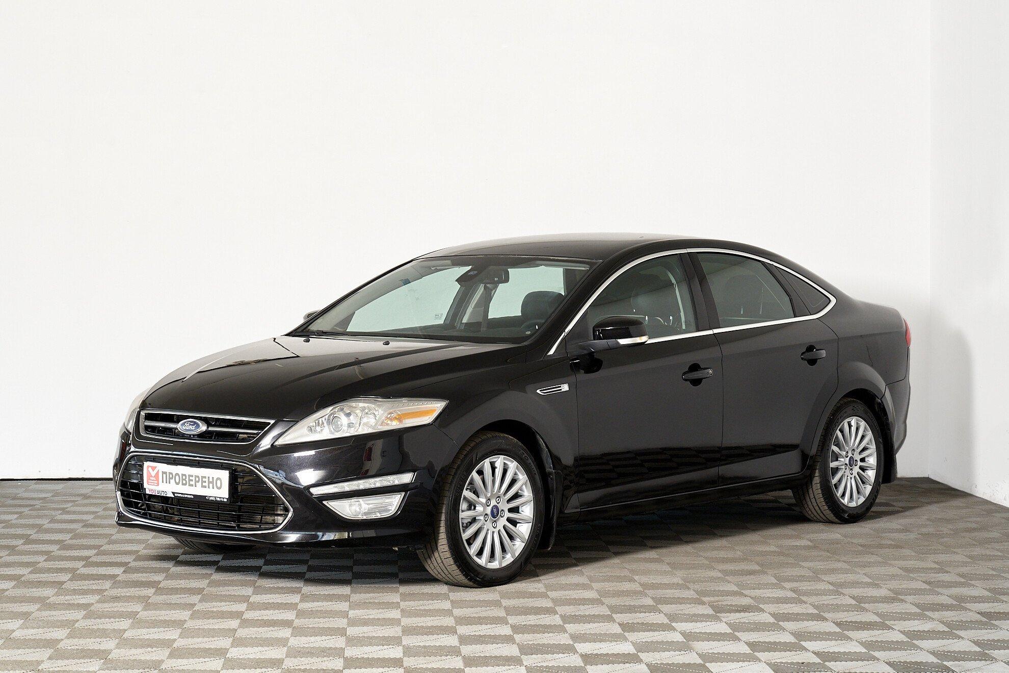 Ford Mondeo 2012, черный