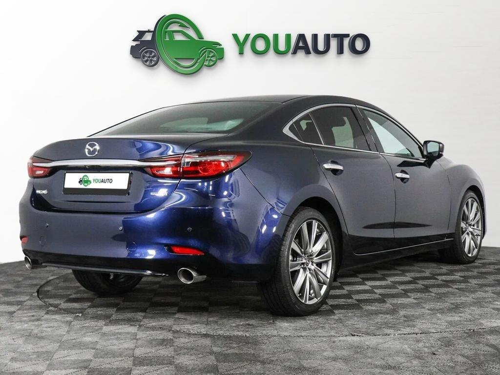 Mazda 6 2021, синий