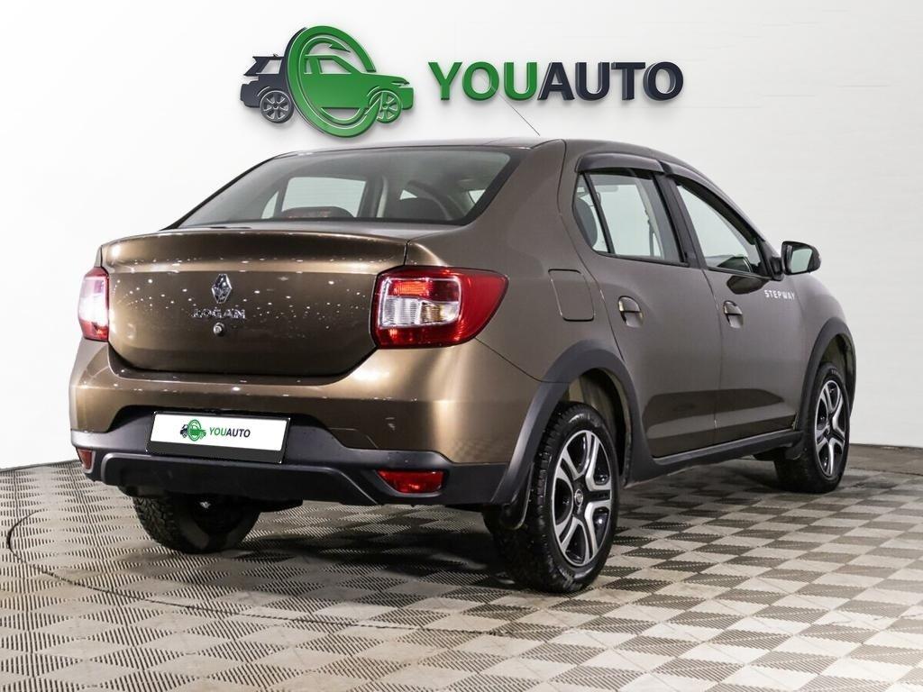 Renault Logan 2022, коричневый