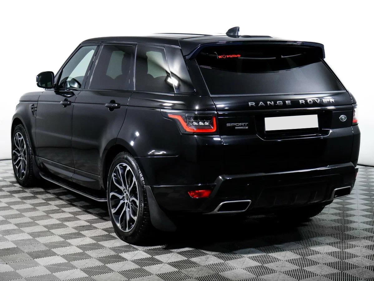 Land Rover Range Rover Sport 2018, черный