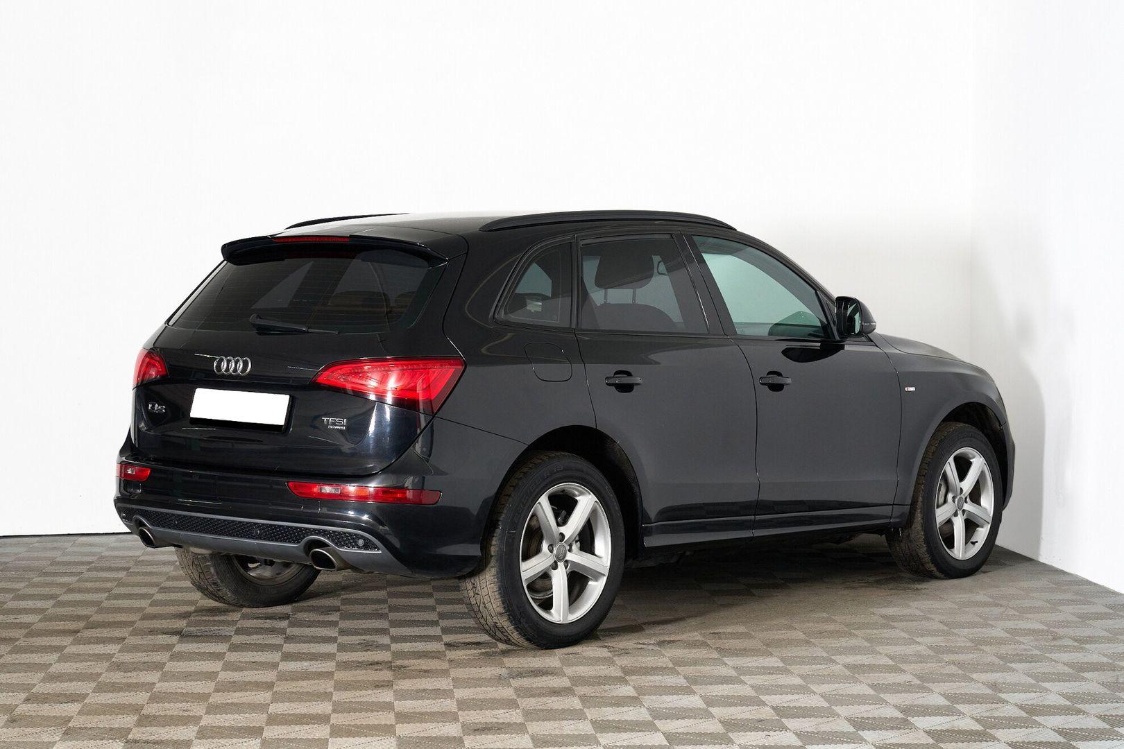 Audi Q5 2014, черный
