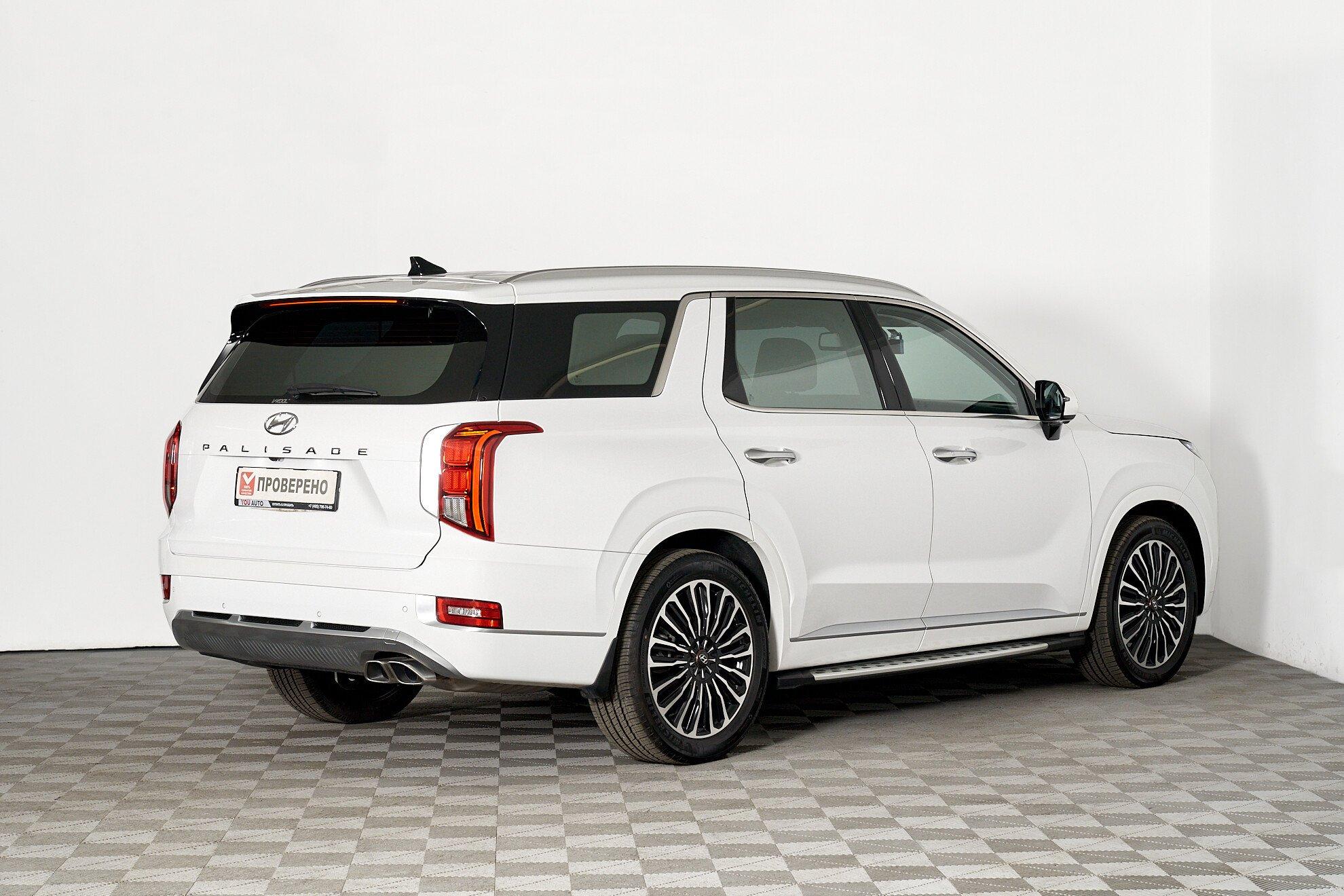 Hyundai Palisade 2021, белый