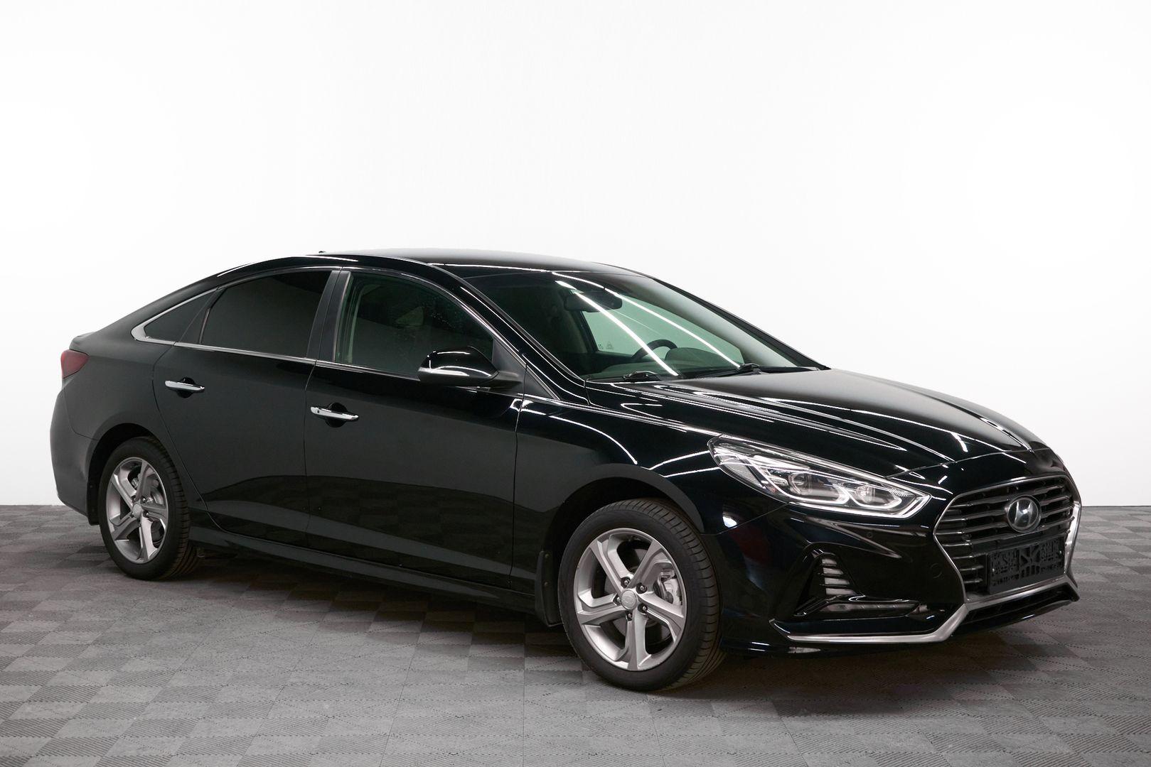 Hyundai Sonata 2018, черный