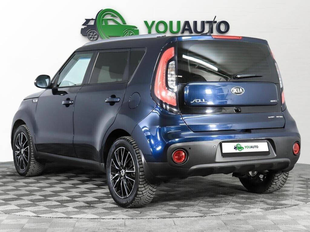Kia Soul 2018, синий