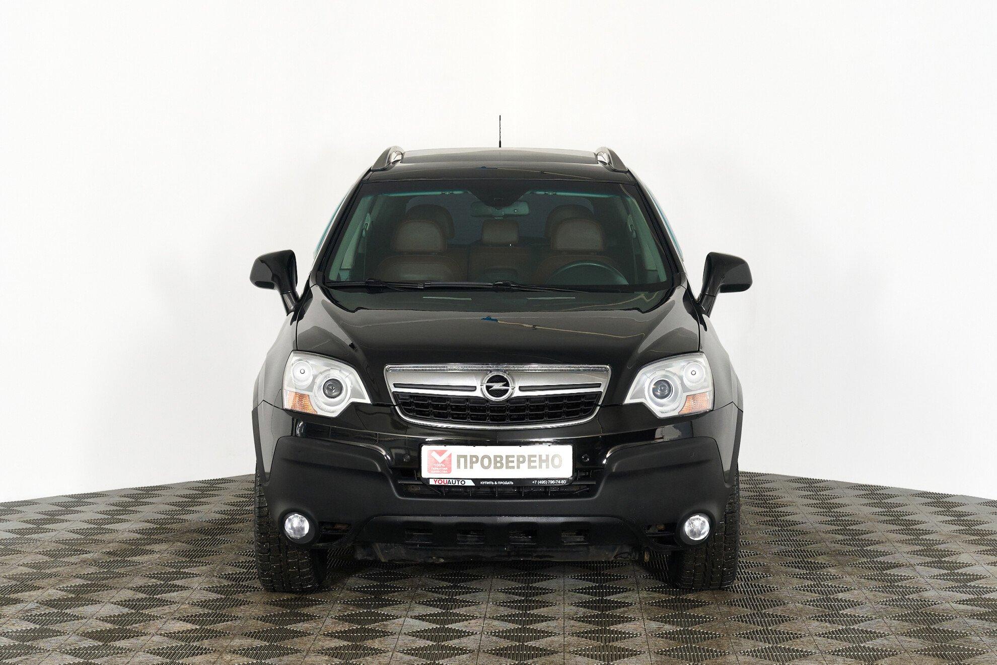 Opel Antara 2007, черный