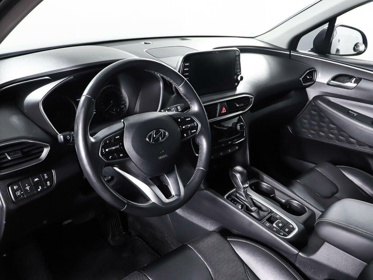 Hyundai Santa Fe 2018, серый