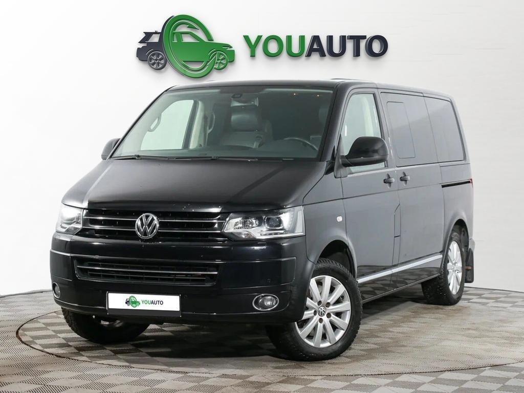 Volkswagen Multivan 2010, черный