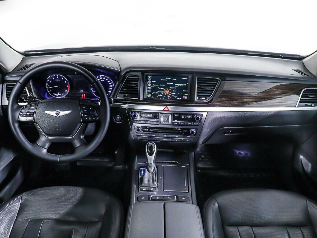 Hyundai Genesis 2014, черный
