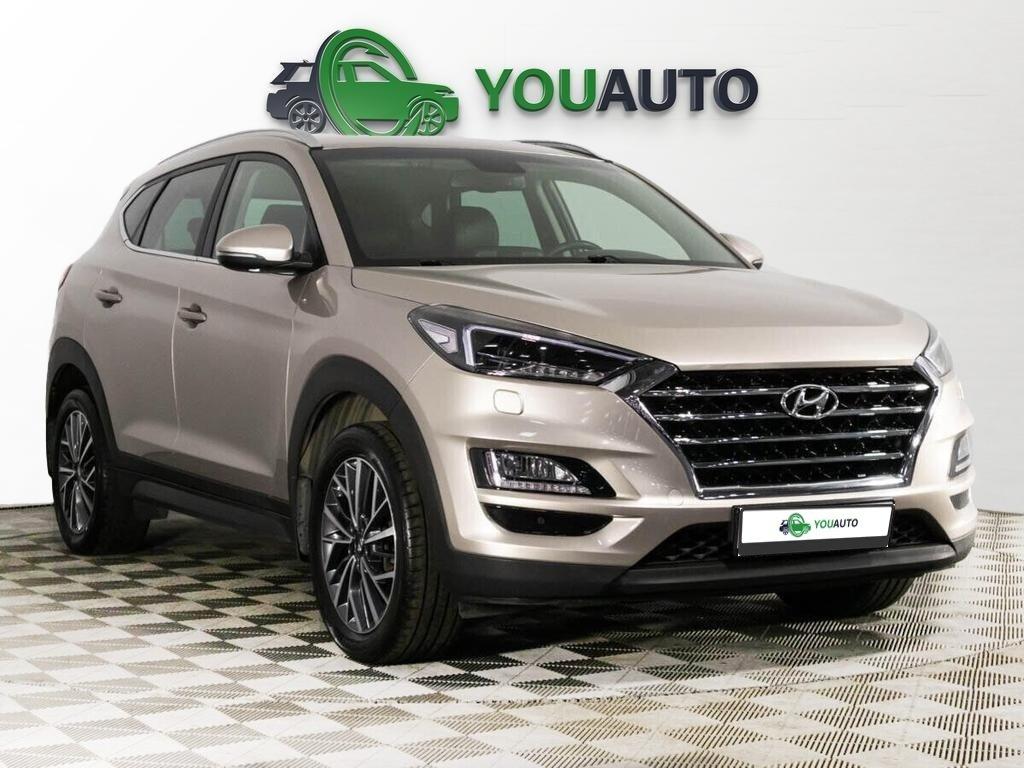 Hyundai Tucson 2019, бежевый