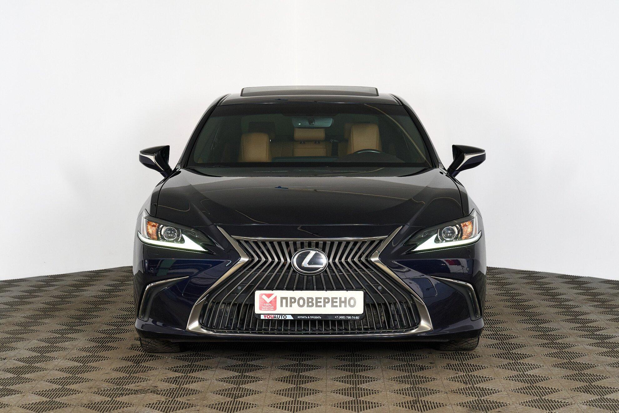 Lexus ES 2018, синий