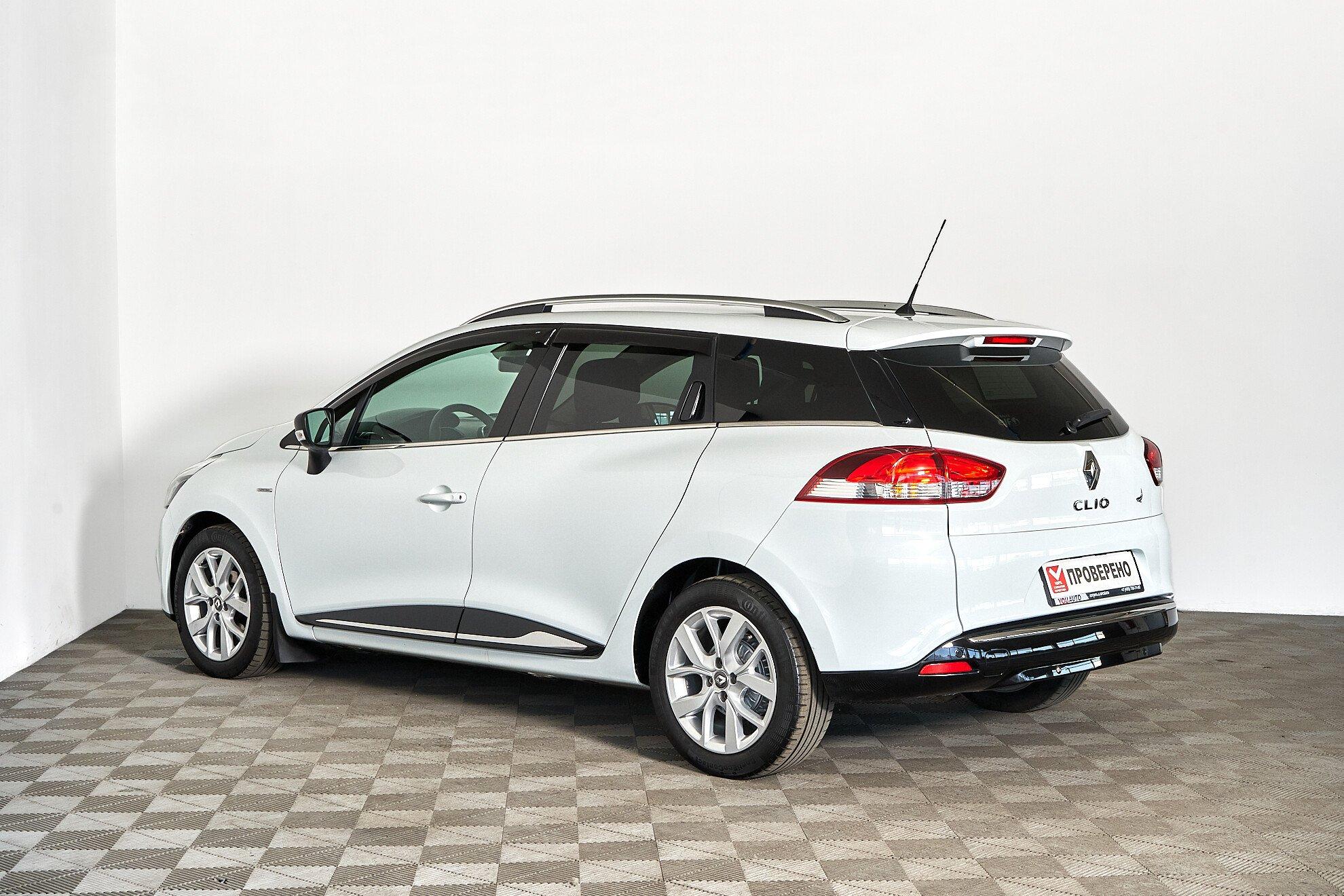 Renault Clio 2019, белый