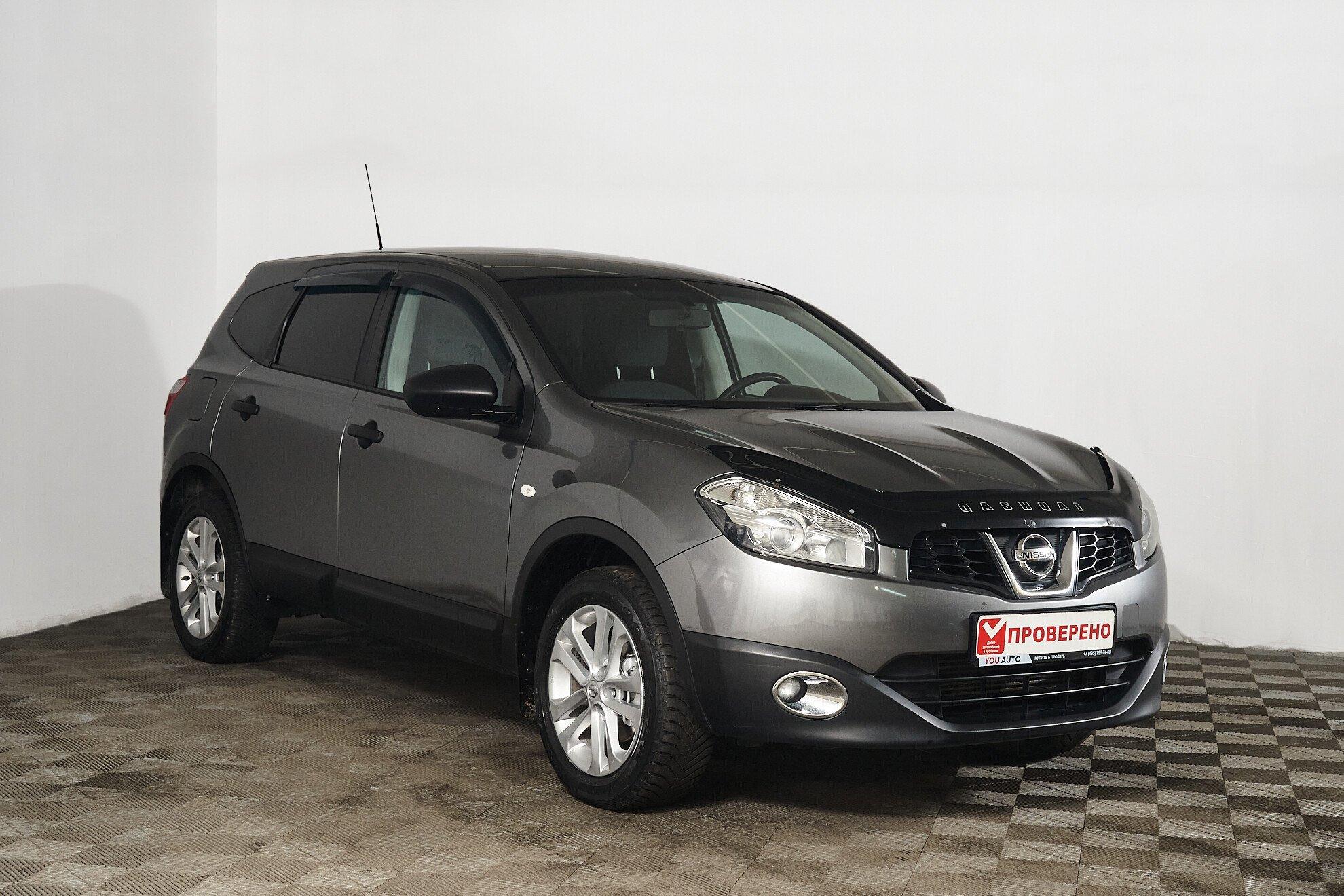 Nissan Qashqai+2 2012, серый