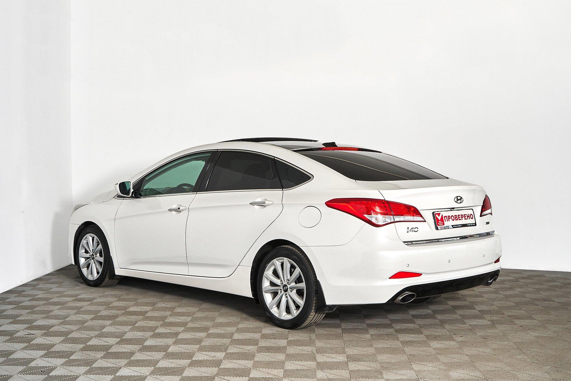 Hyundai i40 2014, белый
