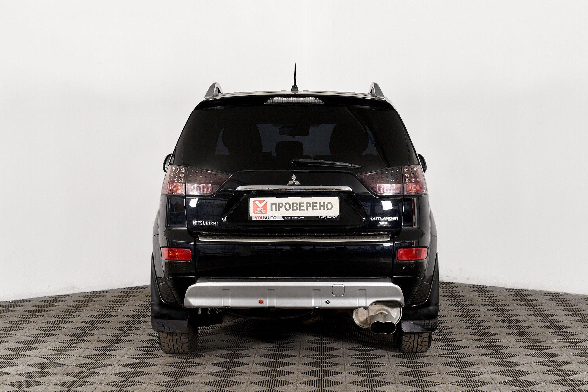 Mitsubishi Outlander 2008, черный