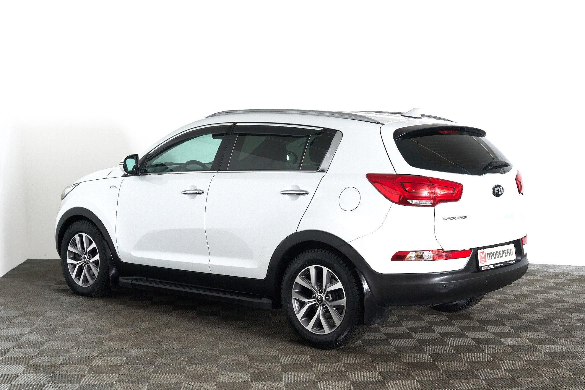 Kia Sportage 2015, белый
