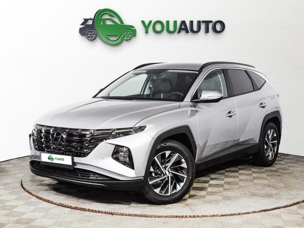 Hyundai Tucson 2023, серебряный