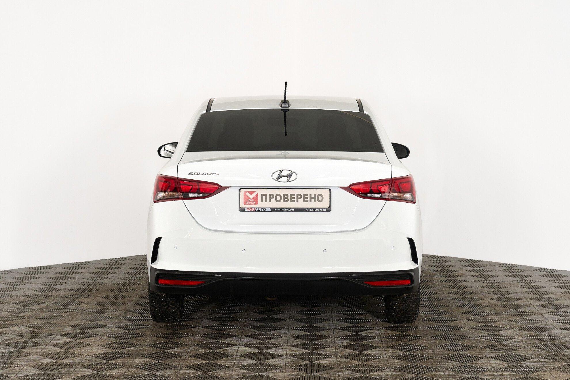 Hyundai Solaris 2020, белый