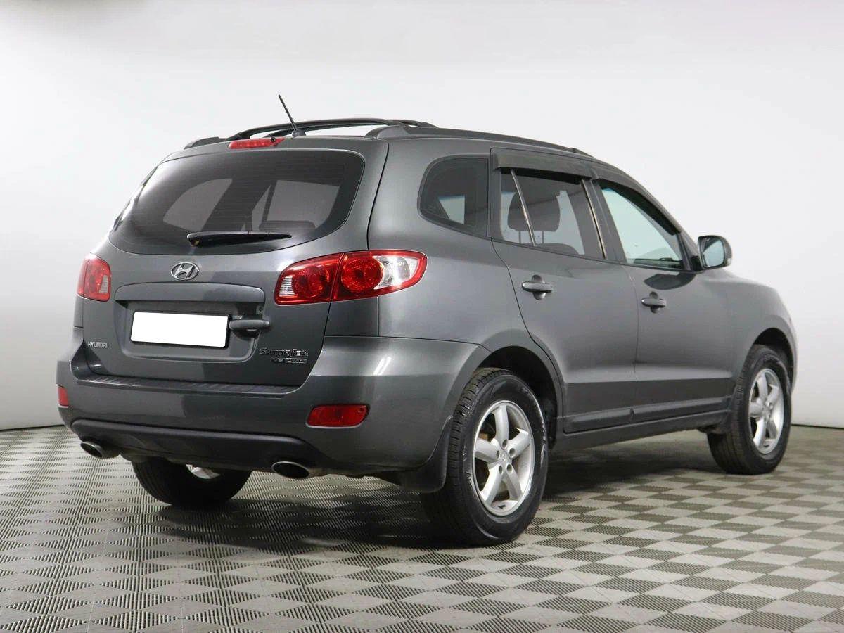 Hyundai Santa Fe 2008, серый