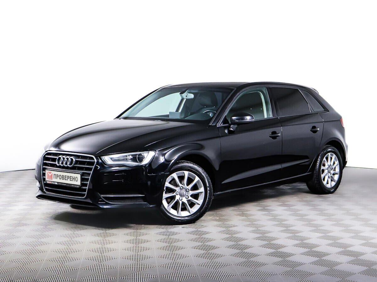 Audi A3 2013, черный