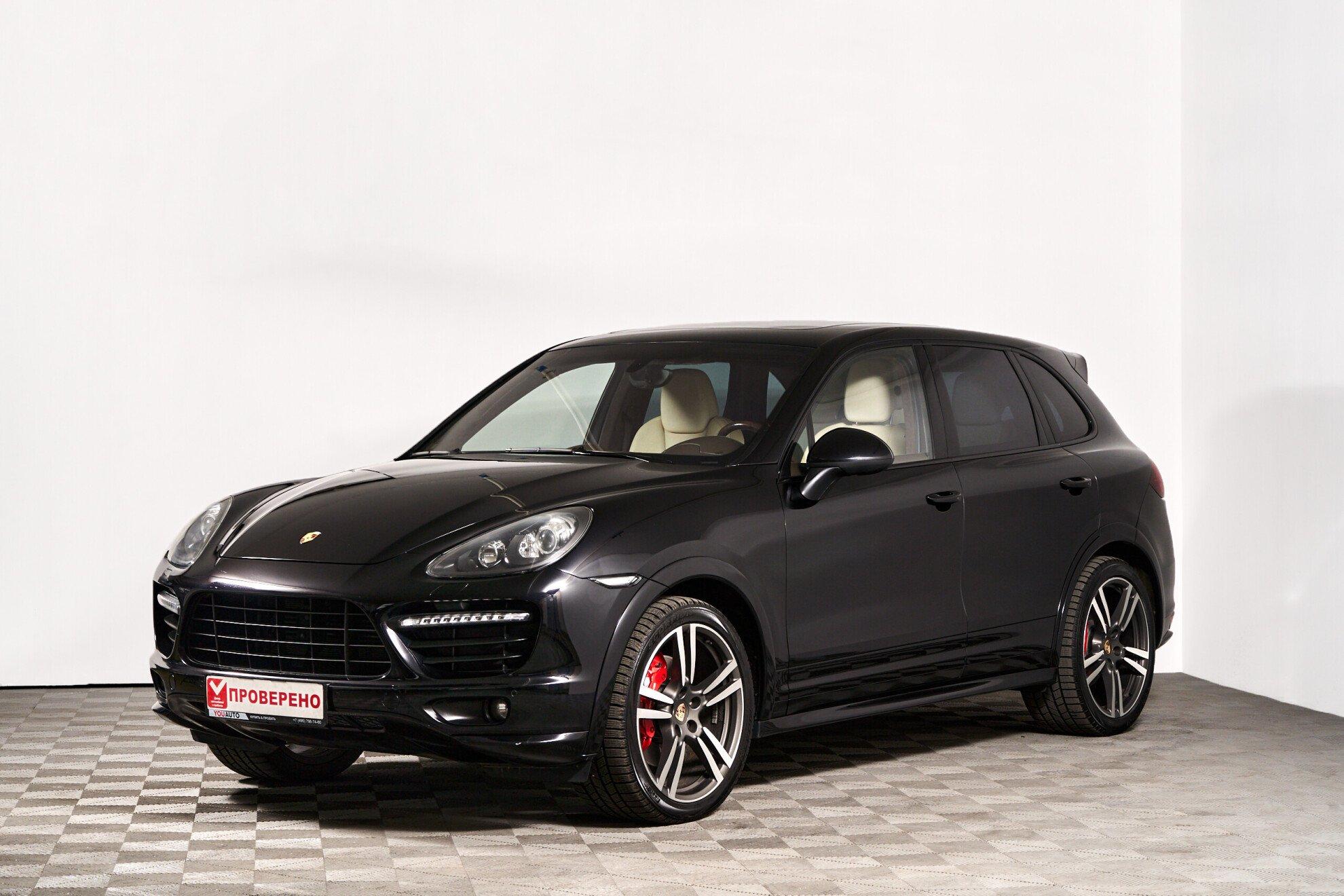 Porsche Cayenne 2012, черный