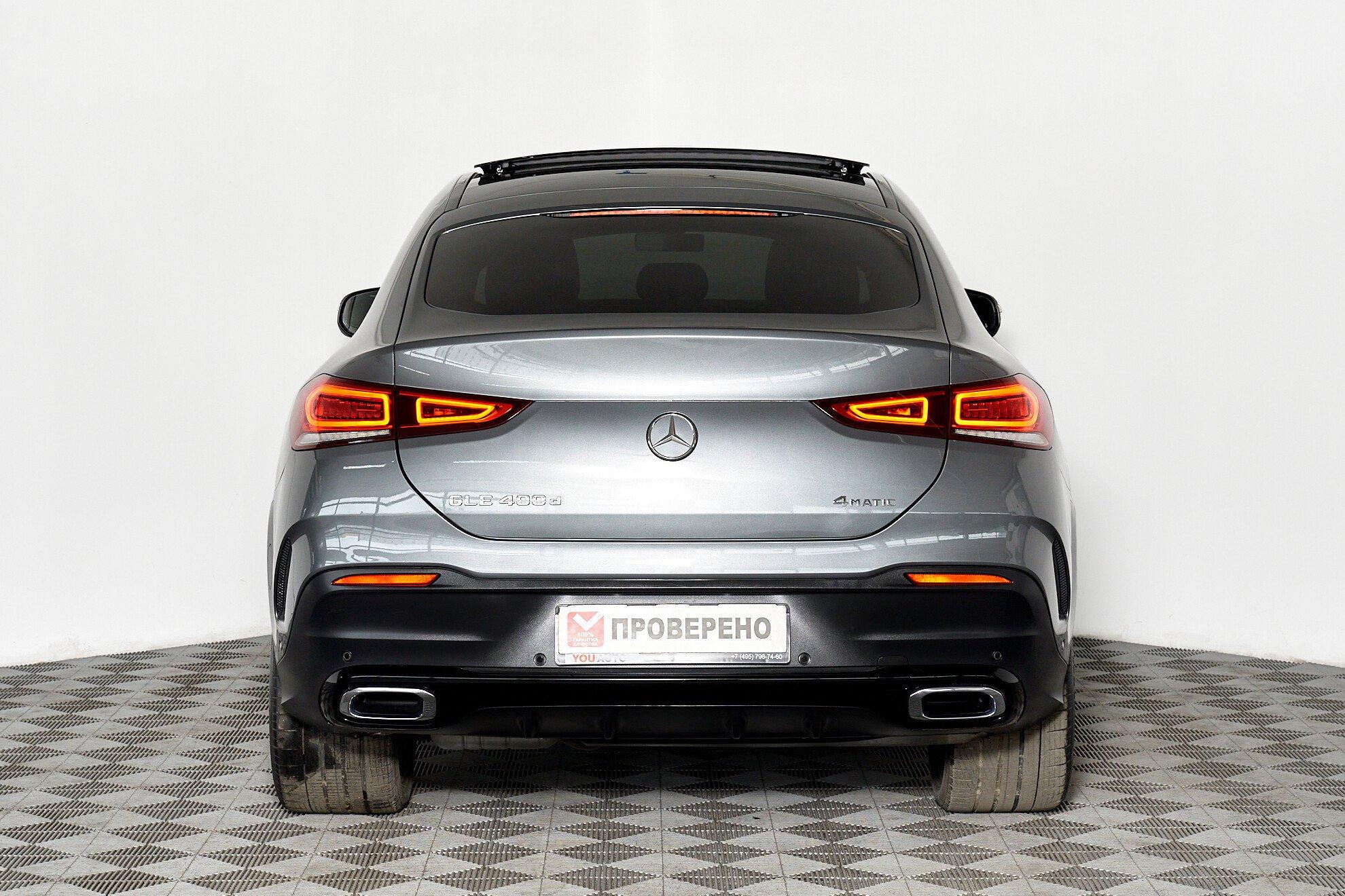 Mercedes-Benz GLE Coupe 2022, серый