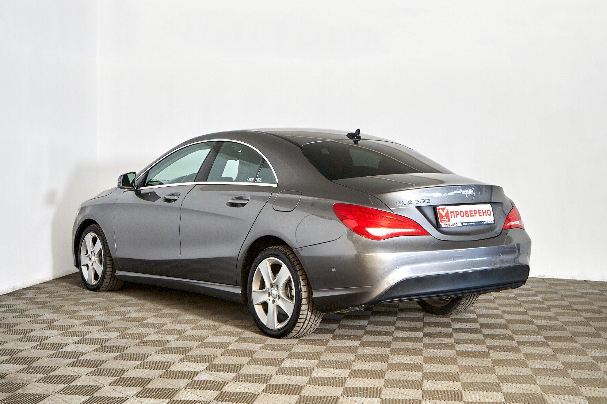 Mercedes-Benz CLA 2013, серый
