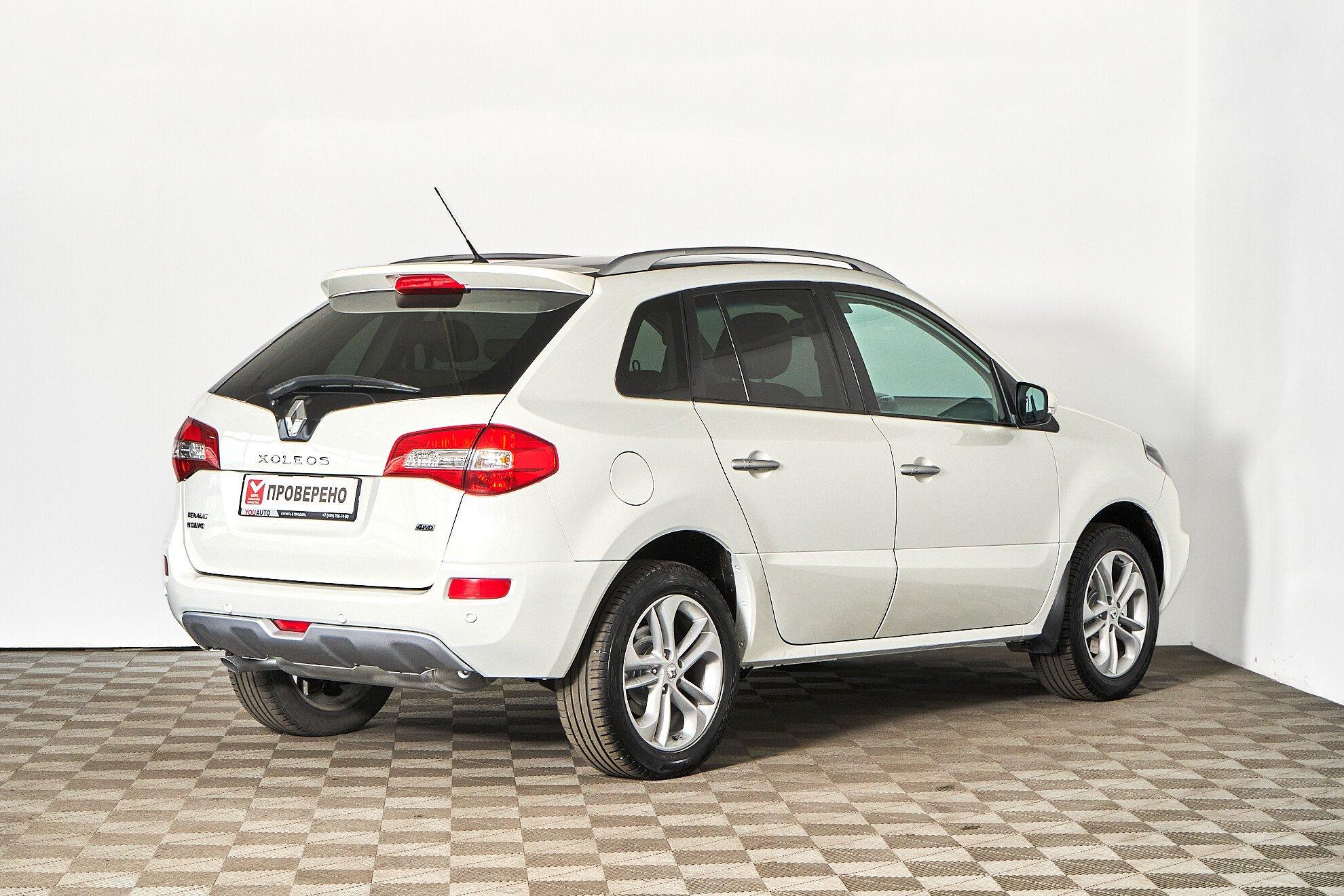 Renault Koleos 2012, белый