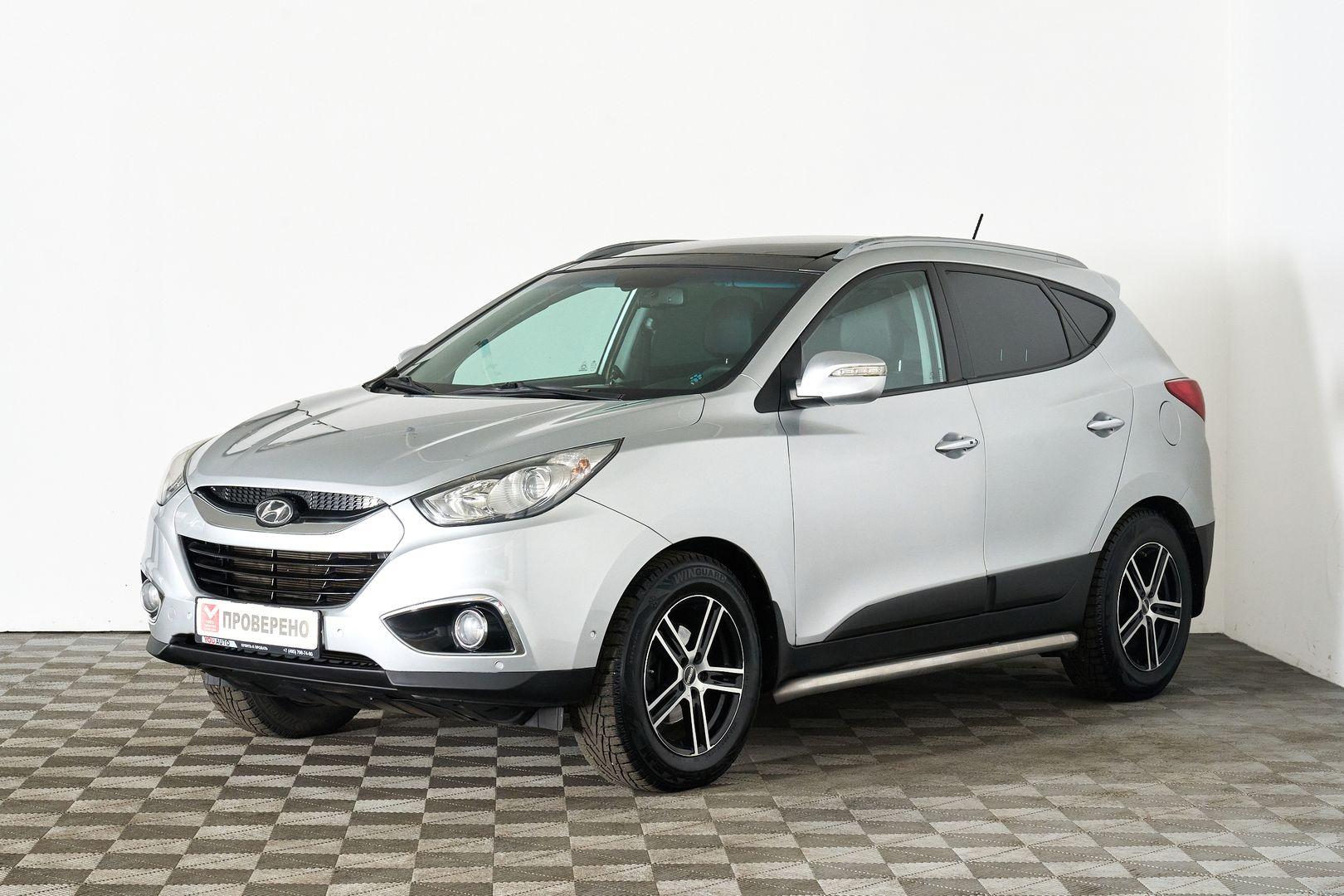 Hyundai ix35 2012, серебряный