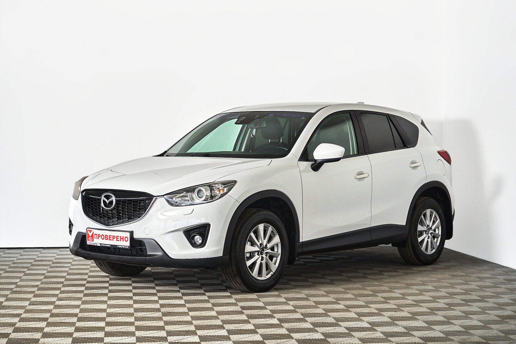 Mazda CX-5 2013, белый