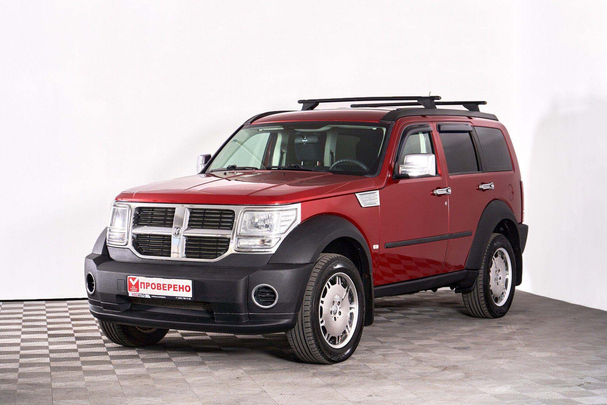 Dodge Nitro 2007, красный