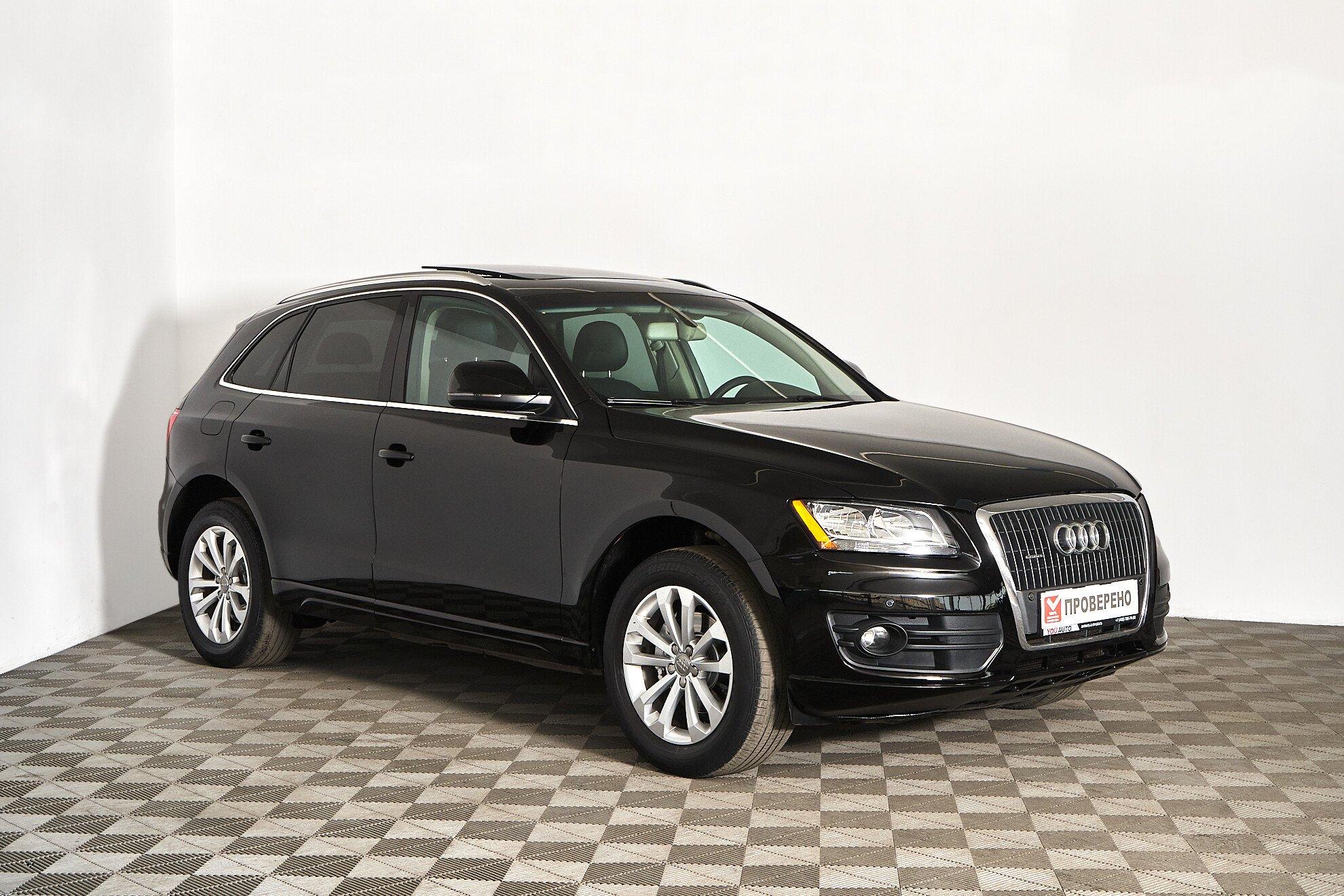 Audi Q5 2011, черный