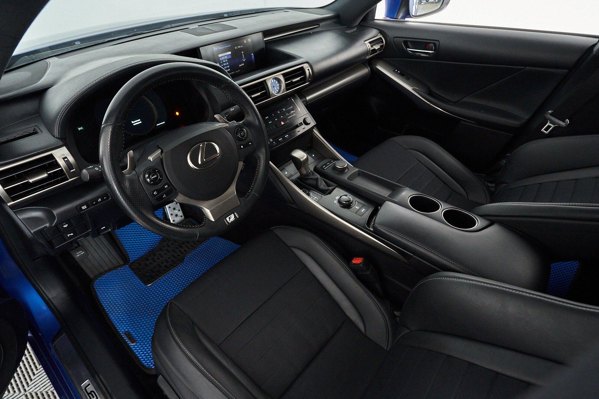 Lexus IS 2014, синий