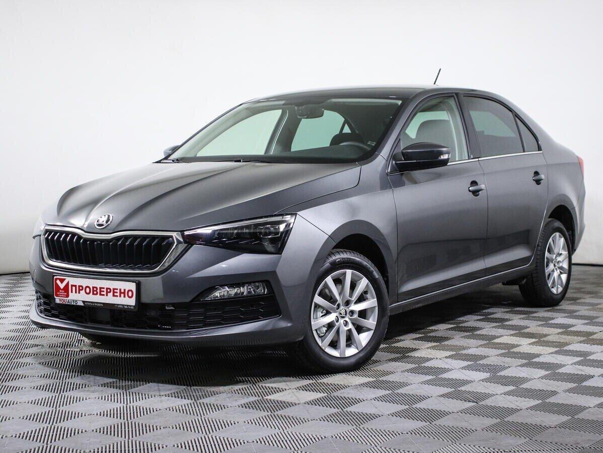 Skoda Rapid 2021, серый