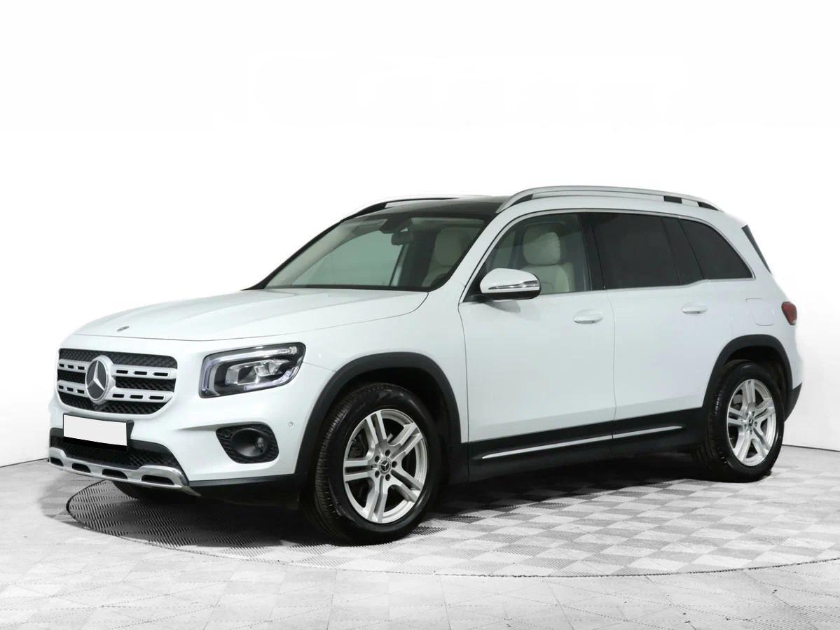 Mercedes-Benz GLB 2021, белый