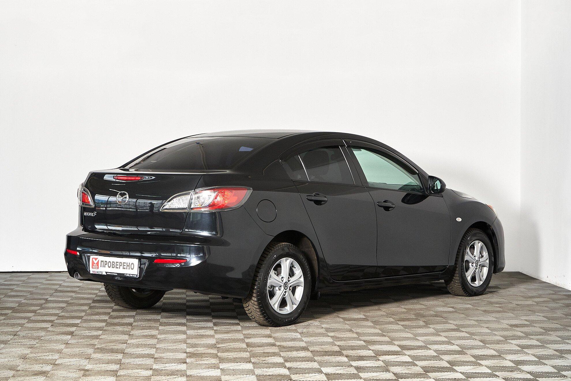 Mazda 3 2013, черный