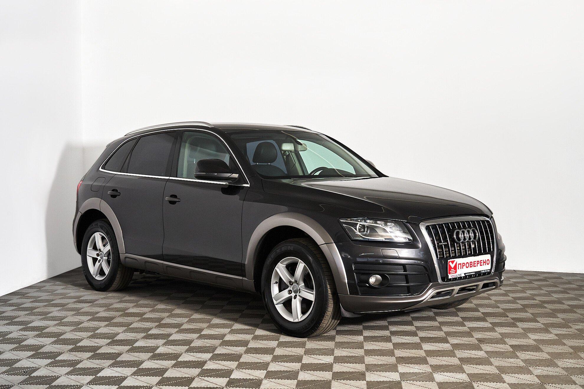 Audi Q5 2009, черный