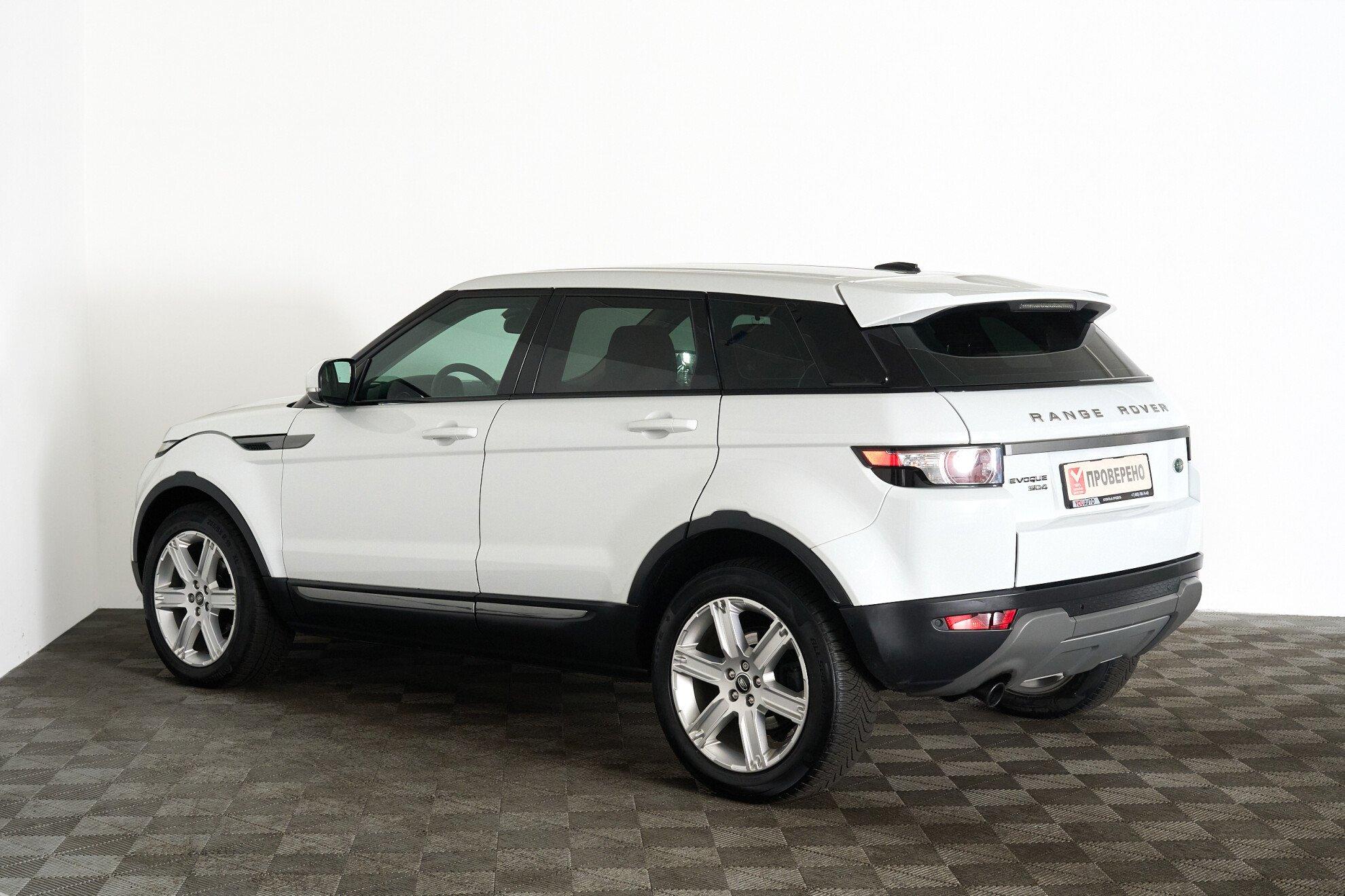 Land Rover Range Rover Evoque 2012, белый