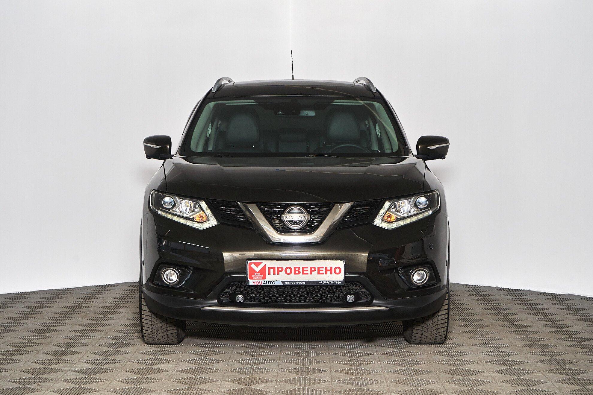 Nissan X-Trail 2016, коричневый