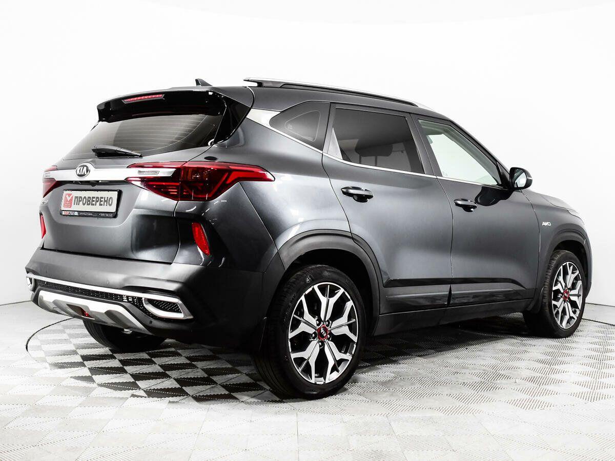Kia Seltos 2022, серый