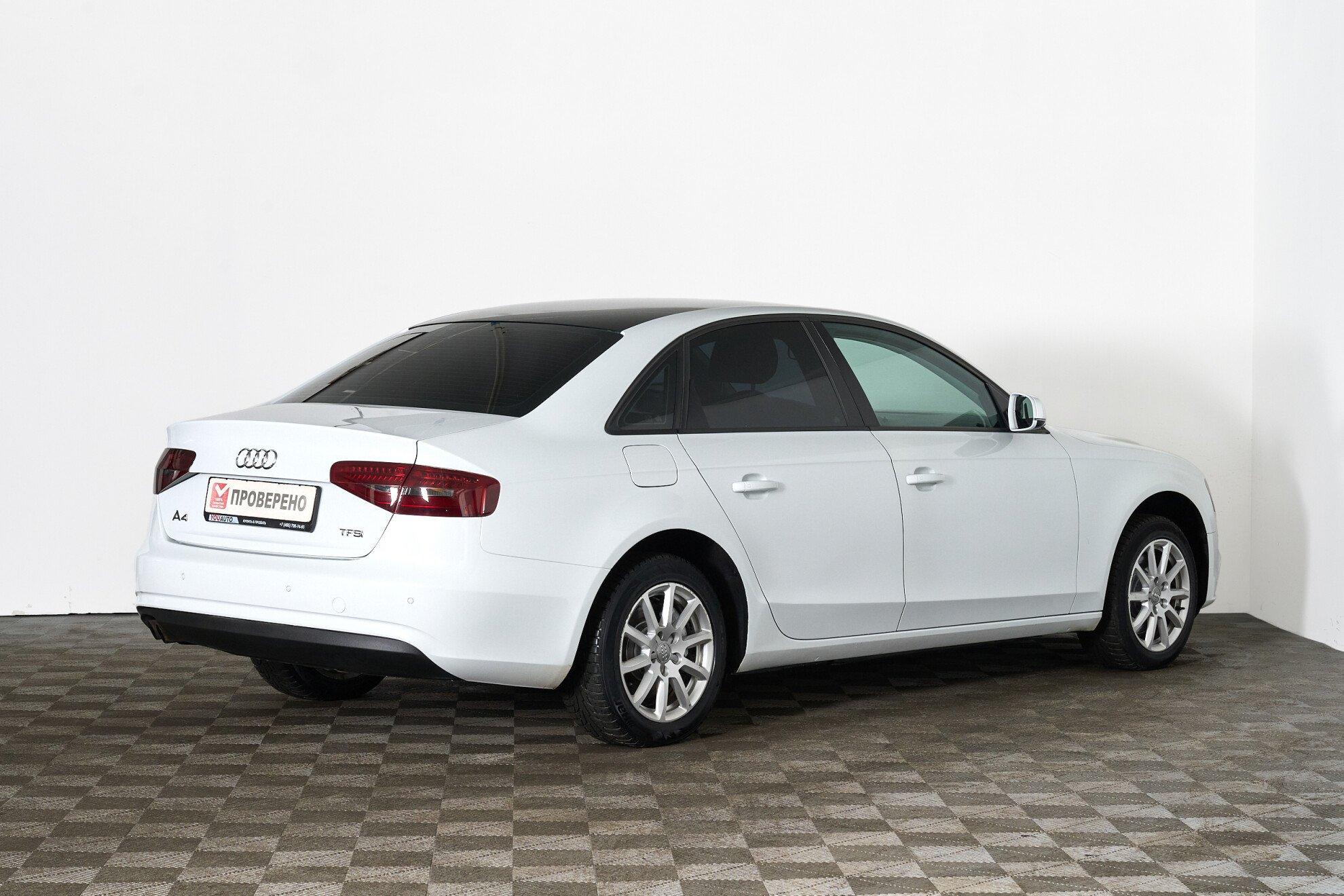 Audi A4 2013, белый