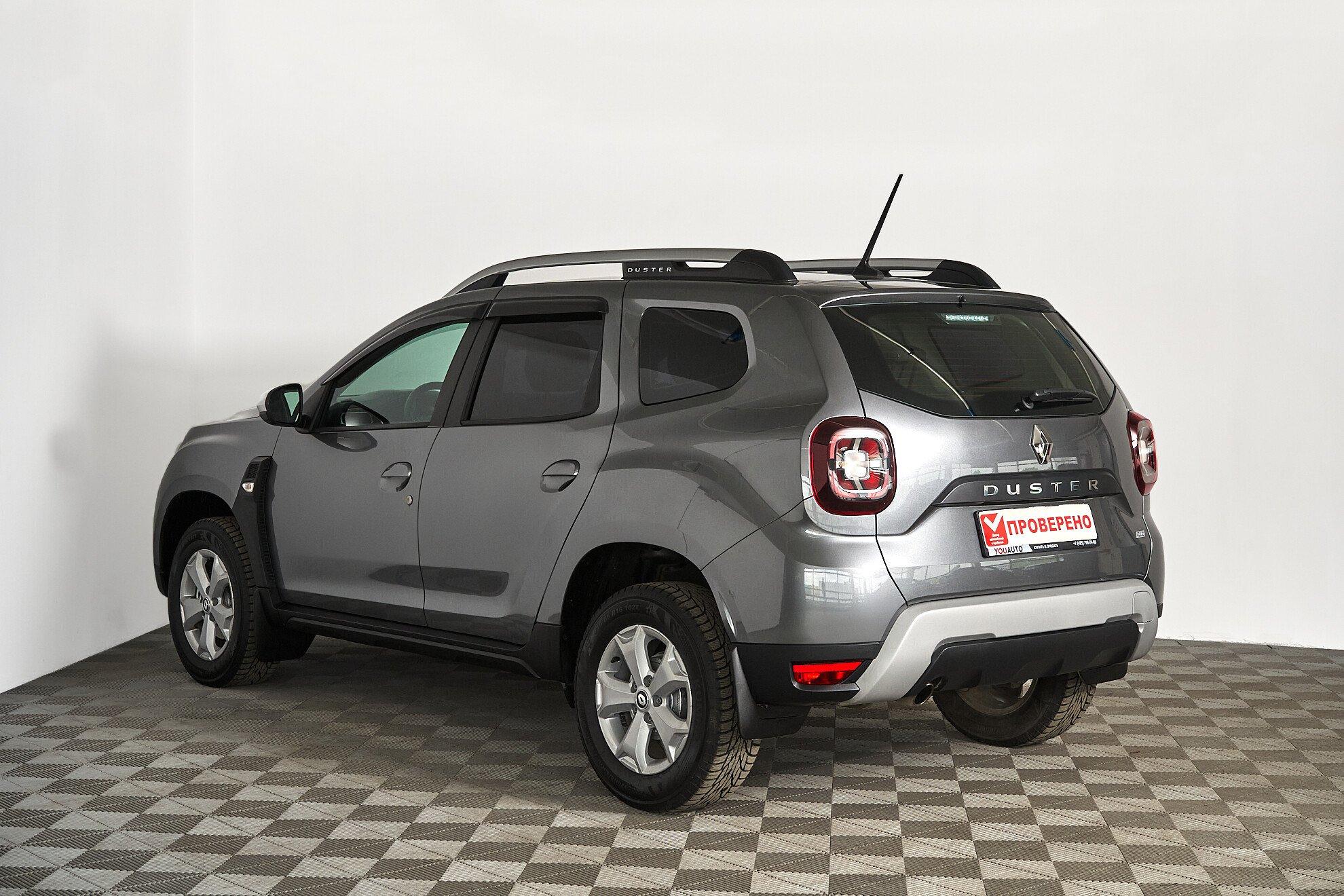 Renault Duster 2022, серый