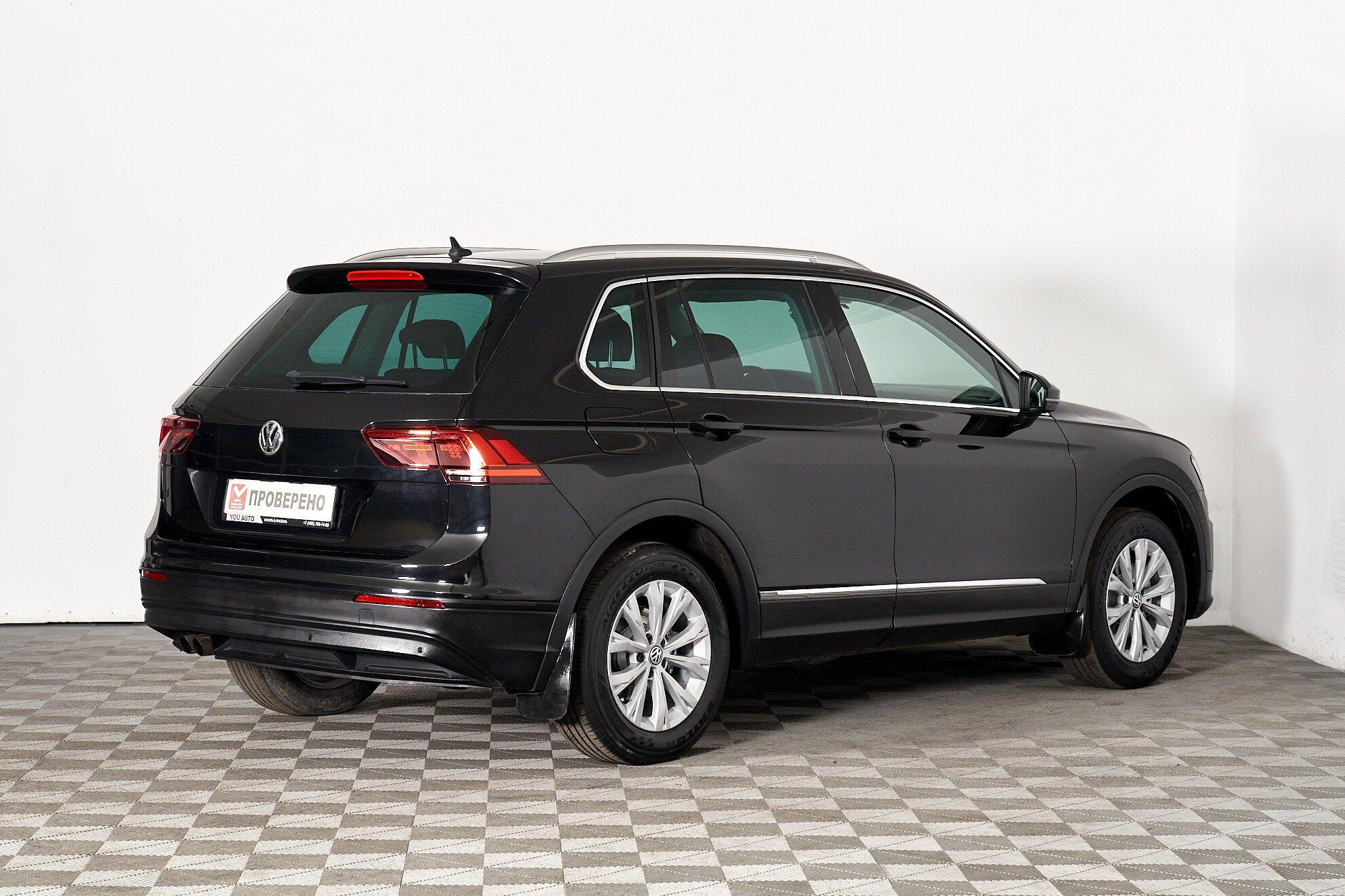 Volkswagen Tiguan 2017, черный