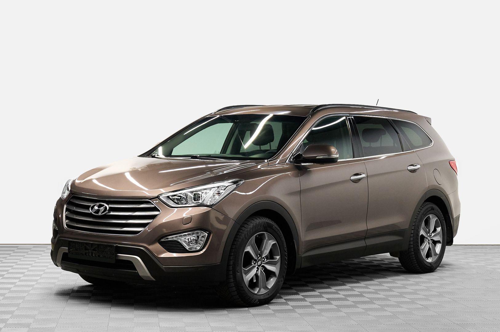 Hyundai Santa Fe 2014, коричневый