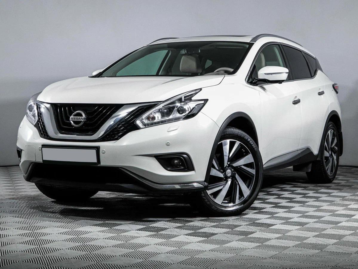 Nissan Murano 2021, белый