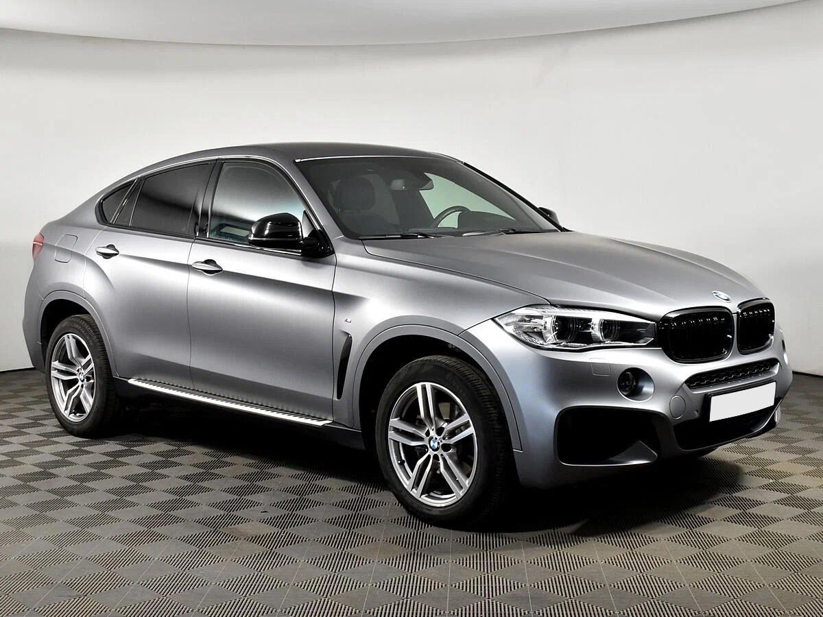 BMW X6 2019, серый
