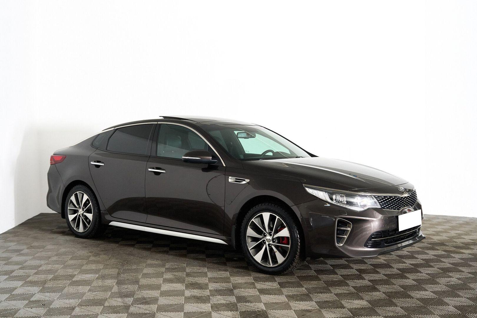 Kia Optima 2018, коричневый