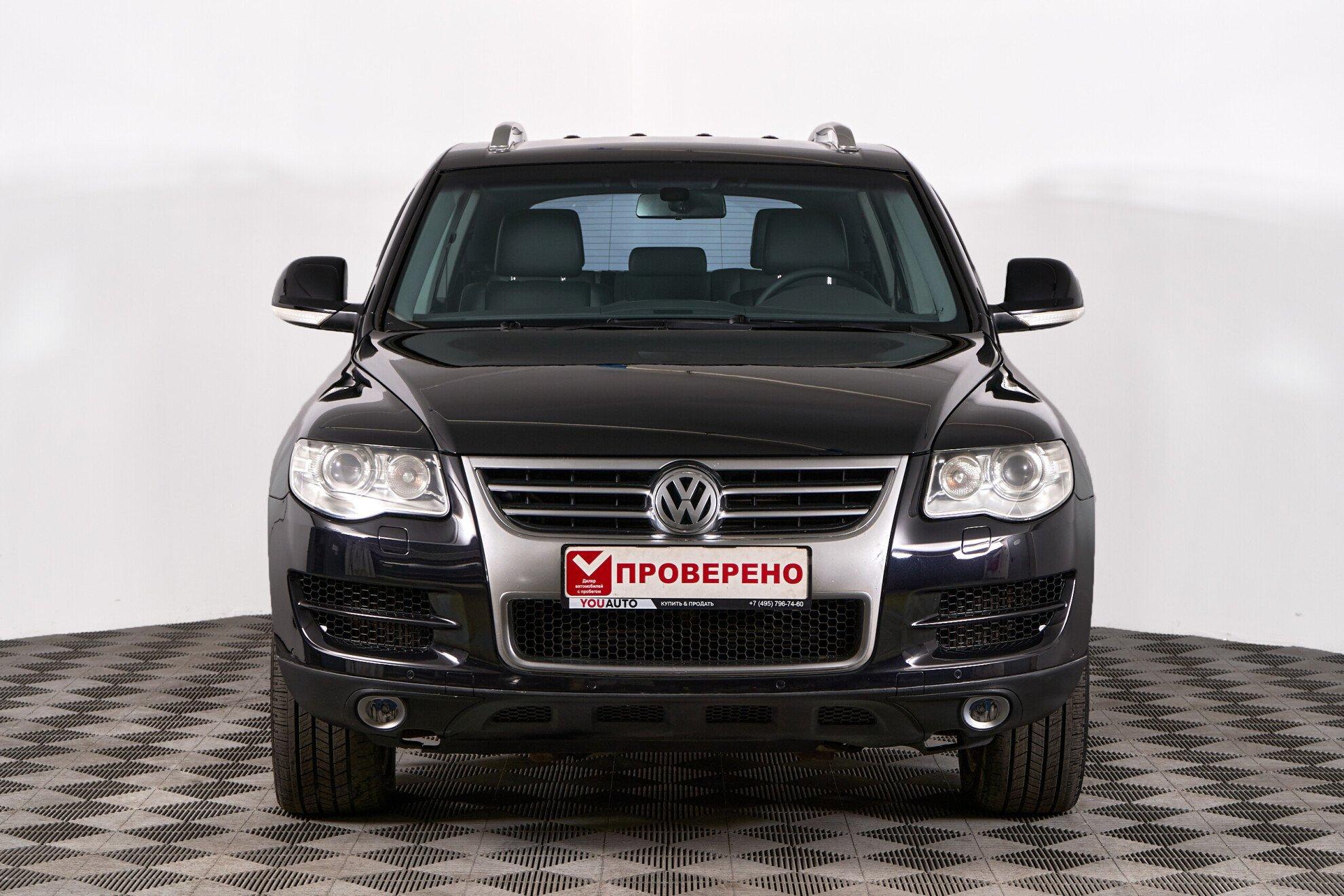 Volkswagen Touareg 2008, черный
