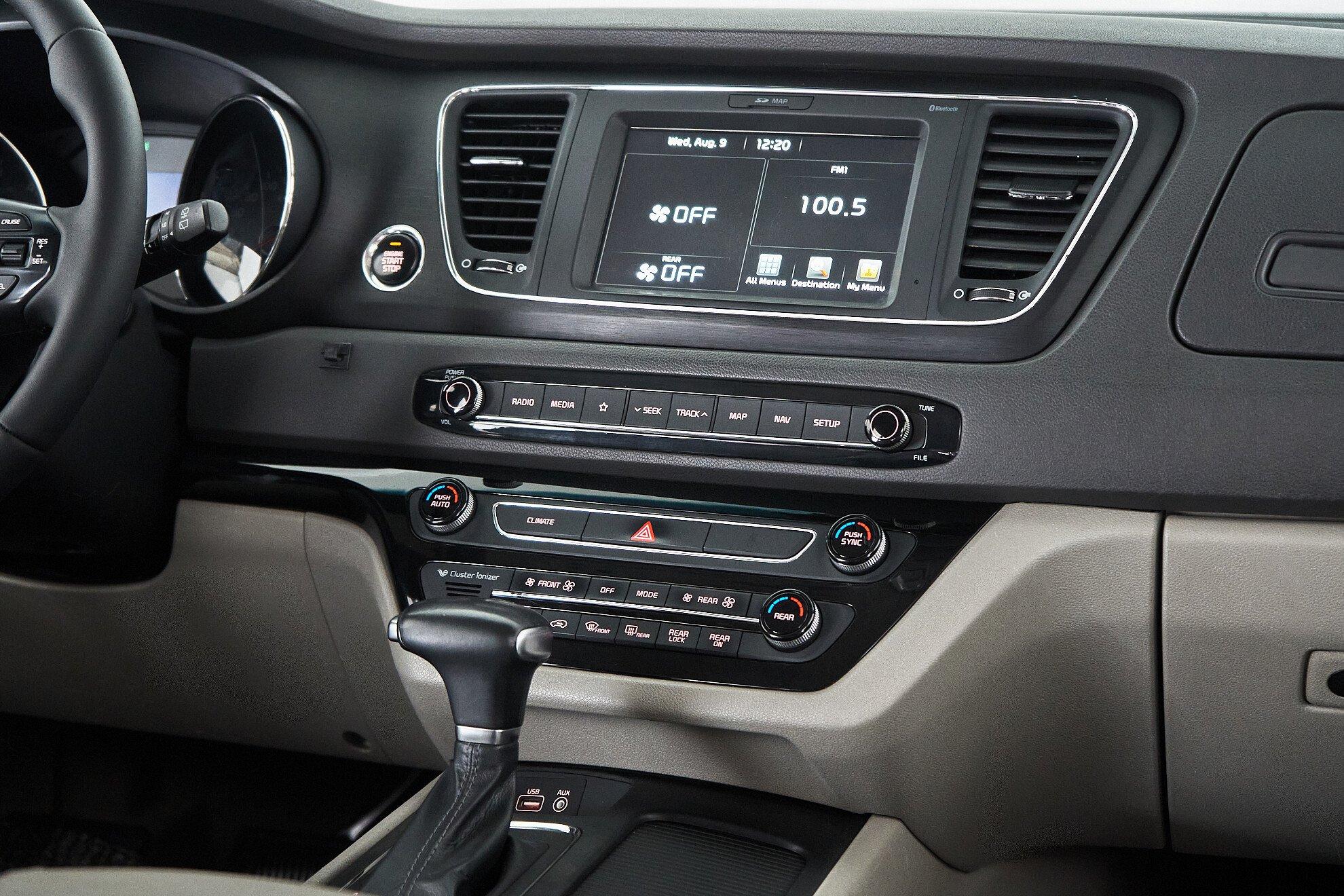 Kia Carnival 2020, черный