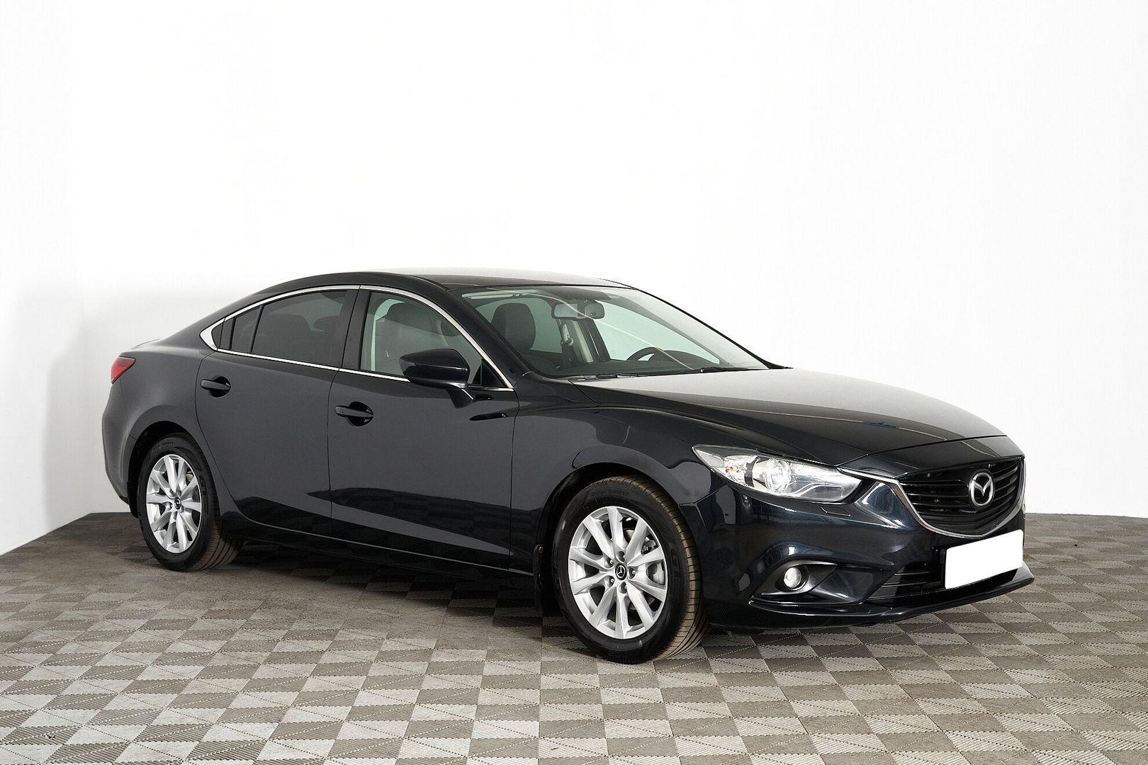 Mazda 6 2014, черный